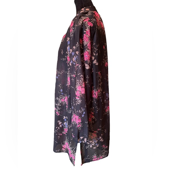 Case Fashions Vintage 70s Volup Whimsygoth Cottagecore Witchy Floral Mini Dress - Picture 4 of 6